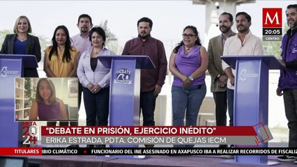 ¿Cómo fue el primer debate del IECM en el penal de Santa Martha Acatitlan?