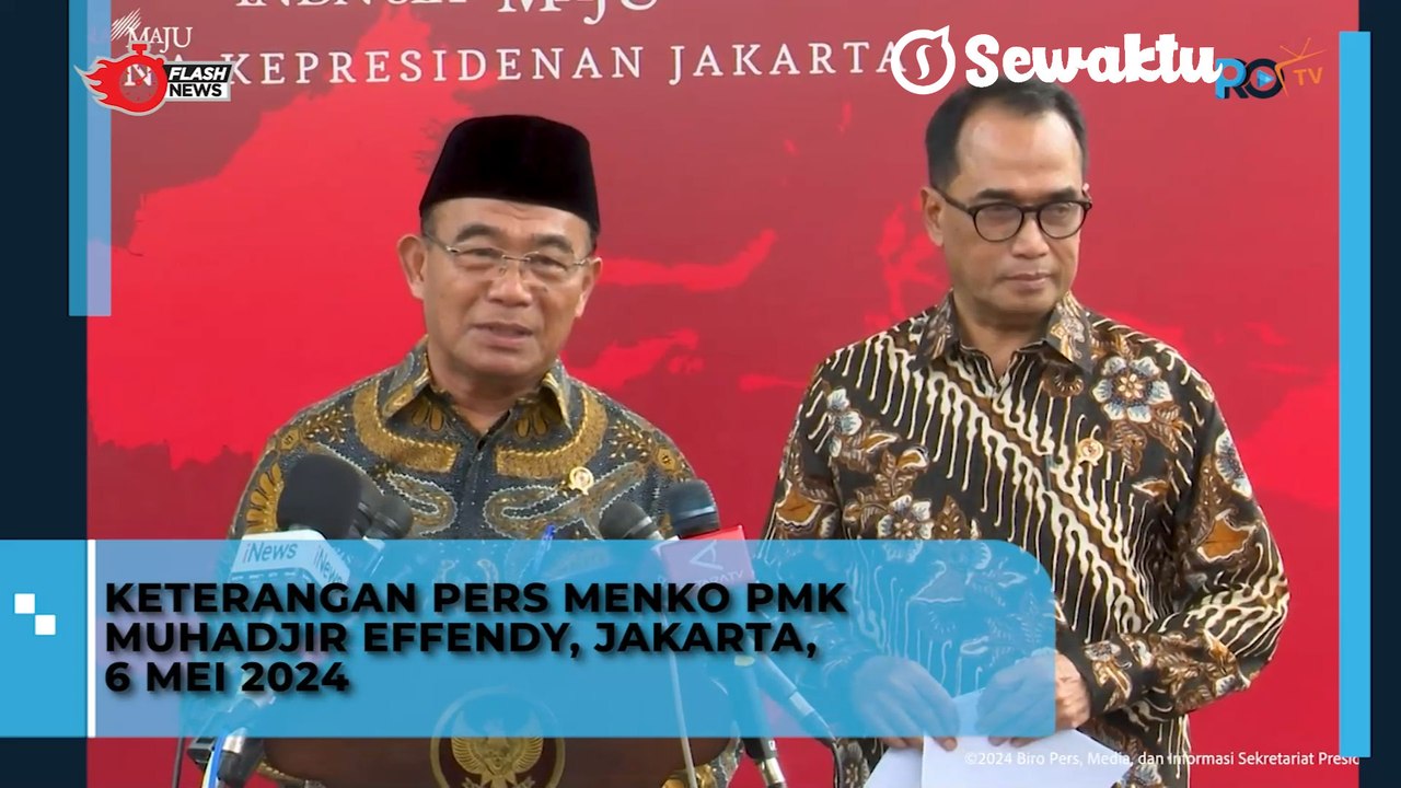 Rapat Kabinet Terbatas Dalam Rangka Evaluasi Penanganan Mudik Tahun 2024
