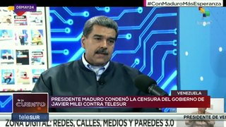Te Lo Cuento 06-05: Pdte. Maduro condenó cierre de teleSUR en Argentina por parte del Gobierno de Milei