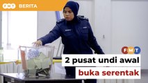PRK KKB: 2 pusat undi awal buka serentak 8 pagi