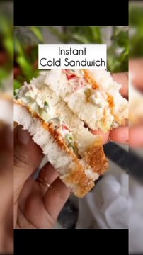 instant cold sandwich