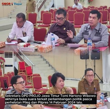 Sekretaris DPD Projo Jatim sebut Elite PDIP Baperan Tanda tidak Dewasa dalam Berpolitik