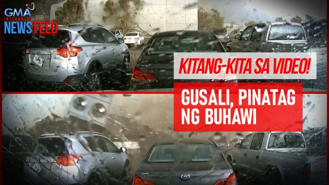 Kitang-kita sa video! Gusali, pinatag ng buhawi | GMA Integrated Newsfeed