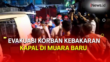 Kebakaran Kapal di Muara Baru, Petugas kembali Temukan Dua Korban Meninggal Dunia
