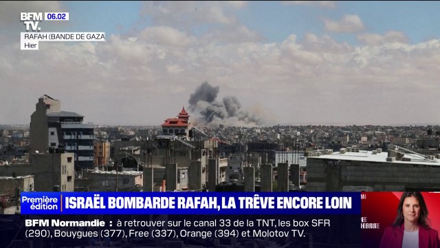 Gaza: Israël bombarde Rafah, le Hamas approuve la proposition de trêve