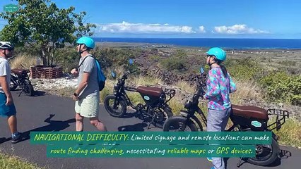 What Challenges Might Arise When E-Biking Kona’s Diverse Shorelines