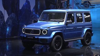 Mercedes-Benz G580 with EQ Technology presented at Auto China 2024