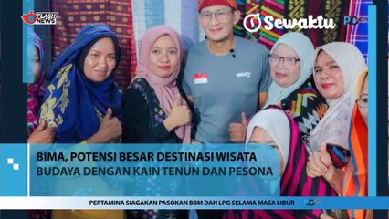 Berkat Kain Tenun dan Keindahan Alam, Kota Bima di NTB Sukses Jadi Destinasi Wisata Luar Biasa