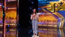 Sydnie Christmas wins GOLDEN BUZZER with beautiful cover of 'Tomorrow' | Auditions | BGT 2024