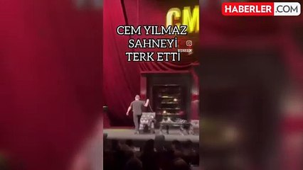 Cem Yılmaz'dan sahneyi terk ettiği iddiasına tepki: Dün mü başladık bu işe, gösteriye gelen gelmeyen yorum yapıyor