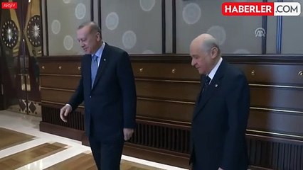 Cumhurbaşkanı Erdoğan ve MHP lideri Bahçeli bir araya geliyor