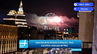 Journée de la Victoire à Moscou : feux d'artifice, mais pas de fête