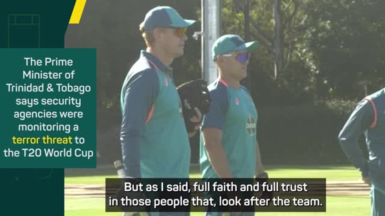 McDonald has 'full confidence' in the ICC after recent terrorism threats