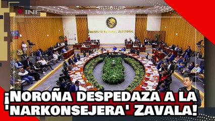 ¡VEAN! ¡Noroña despedaza a La narkConsejera Zavala por defender a capa y espada a ‘Cabeza de Rata’!