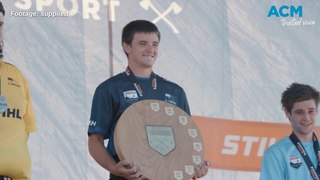 Matt Coffey at the 2023 Australian Rookie Championships in Wollongong