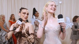 Elle Fanning Pays Homage to Sleeping Beauty at the Met - Sweet Drama