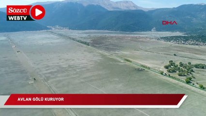 Avlan Gölü kuruyor