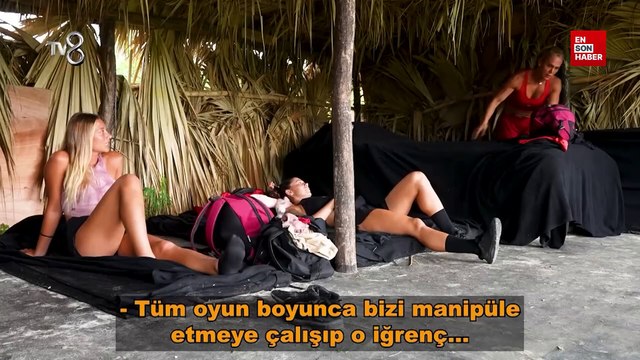 Survivor All Star'da Aleyna ile Yunus Emre arasında 'mide bulantısı' atışması
