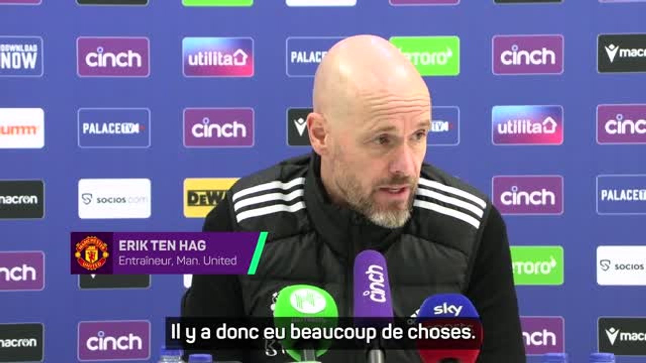 Man. United - Ten Hag : "Nous nous sommes laissés tomber les uns les autres"