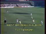 WEST BROMWICH ALBION -  TOTTENHAM  - 1978 -  SAISON  1978/1979  -