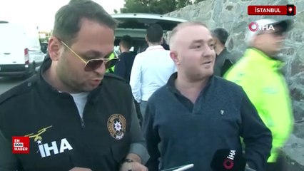 Arnavutköy’de trafik denetiminde ilginç diyaloglar