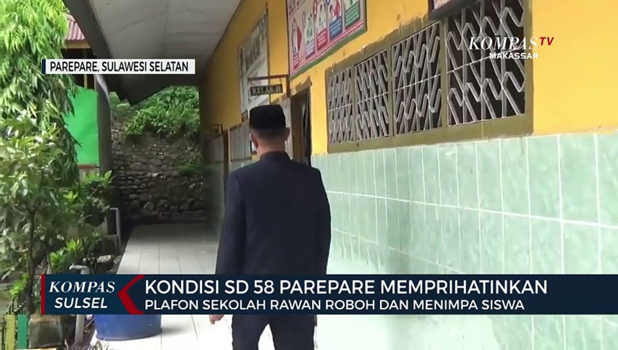 Kondisi SD 58 Parepare Memprihatinkan