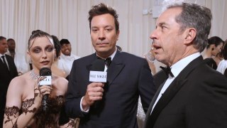Jimmy Fallon & Jerry Seinfeld Love to People-Watch at the Met - Sweet Drama