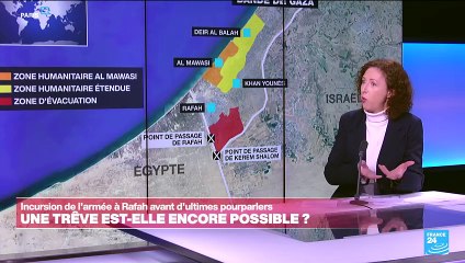 Gaza : incursion de l'armée israélienne à Rafah
