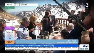 Visite du président chinois dans les Hautes-Pyrénées : Xi Jinping déjeune au Tourmalet, moment 