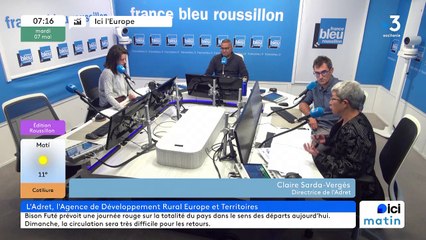Ici l'Europe sur France Bleu Roussillon