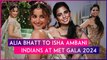 Met Gala 2024: Alia Bhatt Makes India Proud In Sabyasachi’s Hand-Embroidered Floral Saree