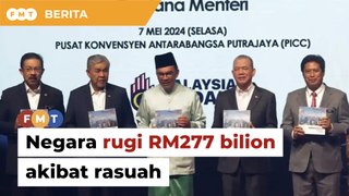 Negara rugi RM277 bilion akibat rasuah dalam 5 tahun