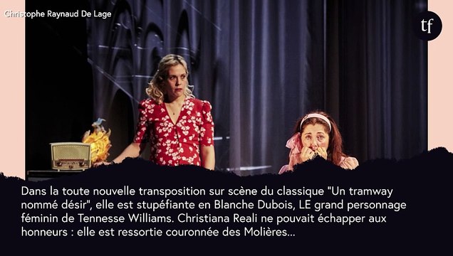 Cristiana Reali couronnée lors des Molières pour un rôle féministe (et c'est mérité)