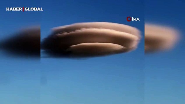 Yer Niğde: Gökyüzünde gören cep telefonuna sarıldı!