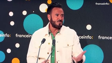 José Garcia prête sa voix à une gigantesque peluche violette douce et gentille dans le film "Blue & Compagnie"