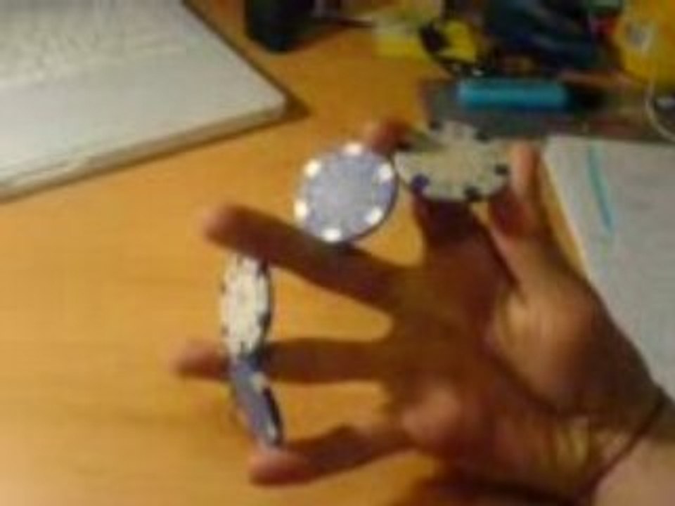 poker tricks - BUTTERFLY with 4 chips very quick