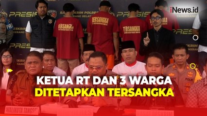 Kasus Pengeroyokan Mahasiswa Ibadah di Tangsel, Polisi Tetapkan Ketua RT dan 3 Warga Tersangka
