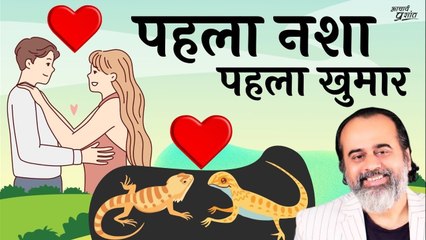 दो छिपकलियों का प्यार, पहला नशा पहला खुमार || आचार्य प्रशांत (2023)