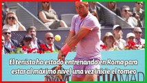 Rafa Nadal ya gana en Roma