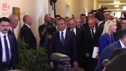 Özgür Özel ve Devlet Bahçeli görüşmesi