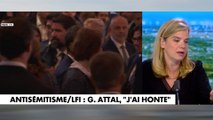 Actes antisémites : Gabrielle Cluzel trouve gonflé que Gabriel Attal «renvoie la responsabilité sur les autres»