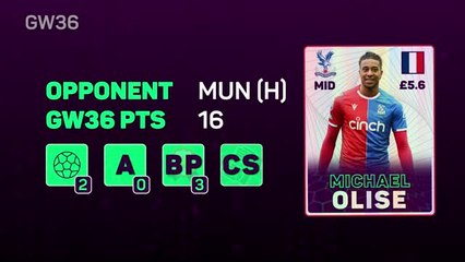 FPL Fantasy Focus - Gameweek 36: Champs Olise