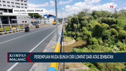 Perempuan Muda Bunuh Diri Lompat Dari Atas Jembatan