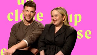 Nicola Coughlan and Luke Newton on Polin Sex Scenes, Sideburns and Flirting Techniques