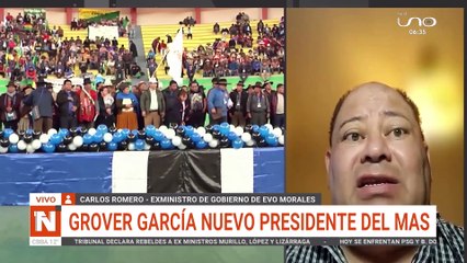 Carlos Romero habla sobre el congreso Arcista y el nuevo presidente del MAS