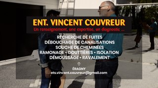 Entreprise Vincent, couverture, charpente, zinguerie, destruction de nuisibles à Eragny.