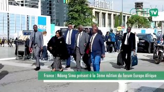 [#Reportage] France : Ndong Sima présent à la 3ème édition du forum Europe Afrique