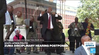 South Africa : Zuma disciplinary hearing postponed