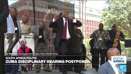 South Africa : Zuma disciplinary hearing postponed