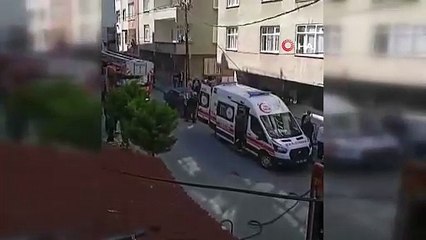İstanbul'da yangında can pazarı: 2'si çocuk 4 kişi mahsur kaldı